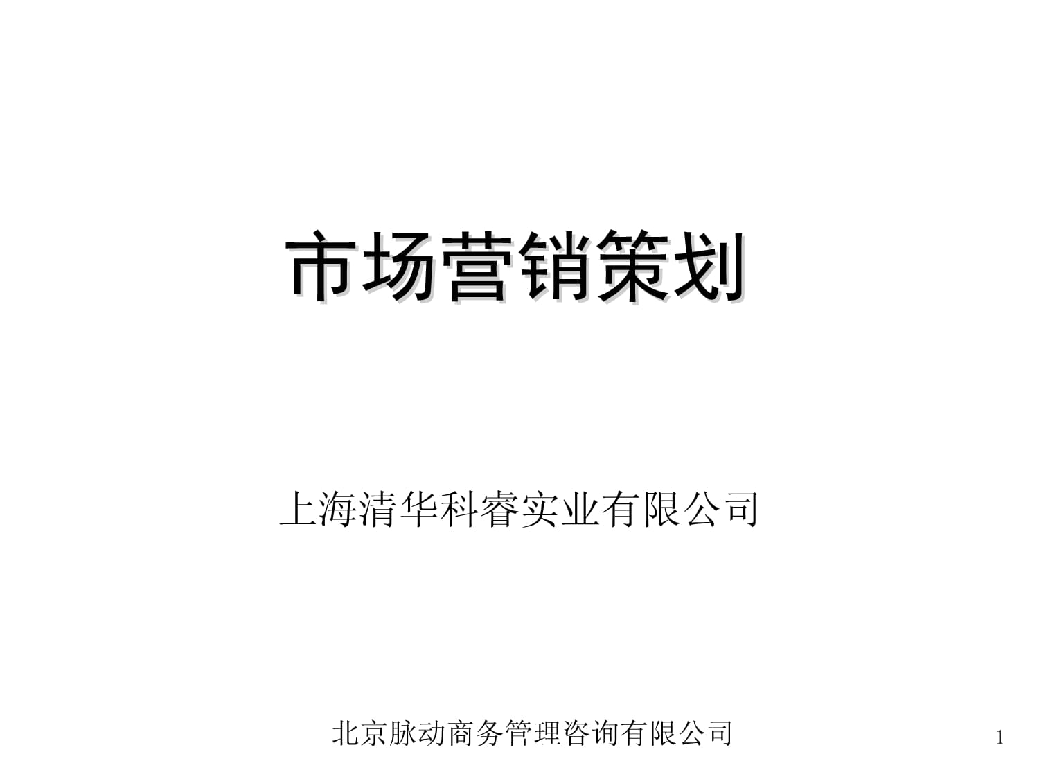 市場營銷策劃 從策略到執(zhí)行的系統(tǒng)化培訓(xùn)指南